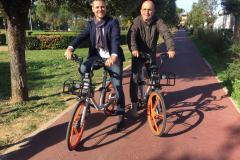 Bike sharing, da stamani a Bagno a Ripoli le prime 140 Mobike