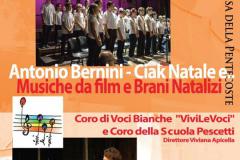 “Vivi le voci” e “Flauti di Bambù”, doppio concerto nel weekend all'Oratorio Ruah