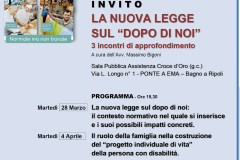 La nuova legge sul “Dopo di Noi”: 3 incontri a Ponte a Ema