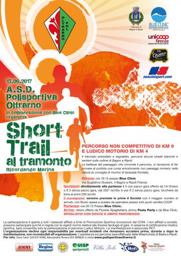 Short Trail al tramonto. Ricordando Marina