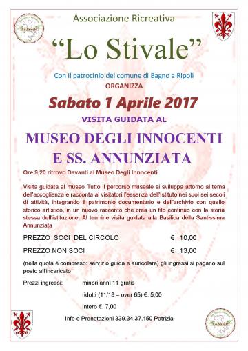 Visita guidata al Museo degli Innocenti e SS. Annunziata sabato 1° aprile