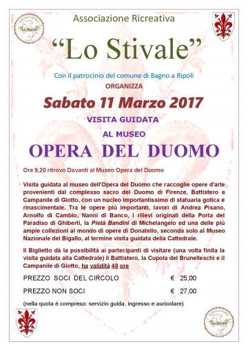 Visita guidata al Museo dell'Opera del Duomo sabato 11 marzo