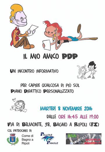 Il mio amico PdP. Incontro informativo sulla dislessia