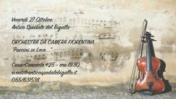 Puccini in Love al Bigallo con l'Orchestra da Camera Fiorentina