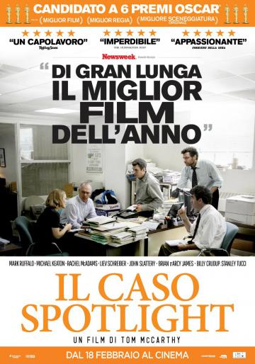 Il caso Spotlight al Nuovo Cinema Antella l'11, 12 e 13 marzo 2016