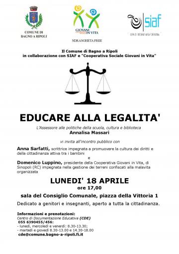 Educare alla legalità