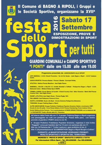 XVII Festa dello Sport per Tutti