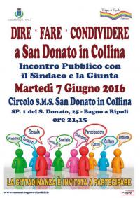 Dire – Fare – Condividere a San Donato in Collina