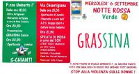 Notte Rossa Verde a Grassina mercoledì 6 settembre