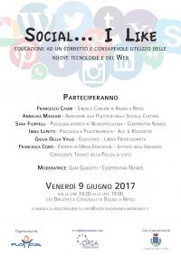 Social... I Like – Convegno in biblioteca venerdì 9 giugno