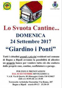 Lo Svuota Cantine... il 24 settembre a Bagno a Ripoli